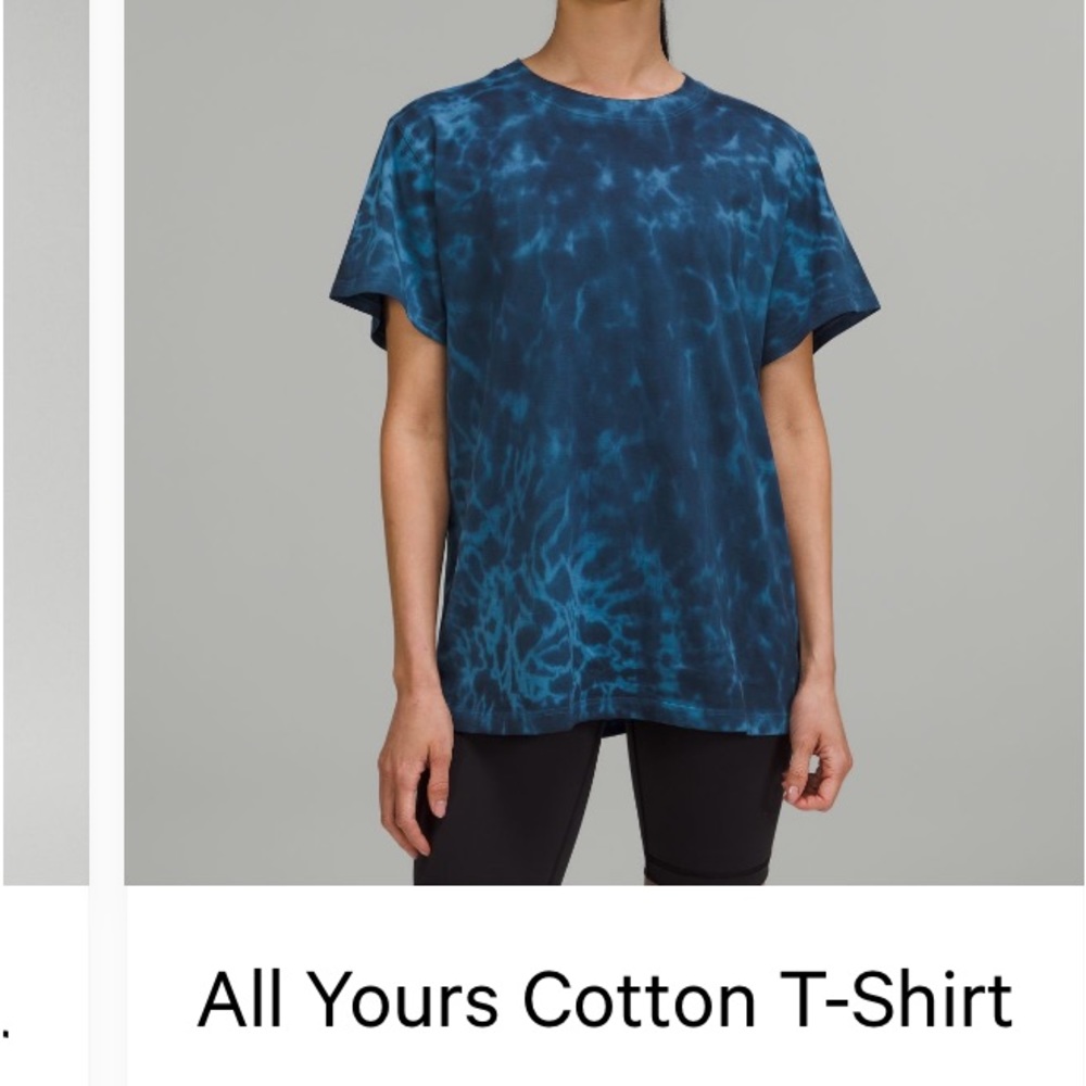 Lululemon All Yours Boyfriend Tee